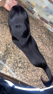 26" 13x4 Full Frontal Straight Wig