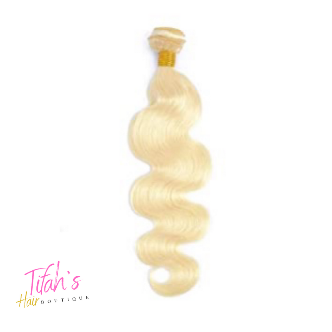 613 Platinum Blonde Body Wave